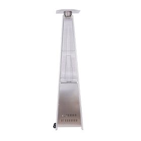Outdoor Patio Propane Space Heater - 42,000 Btu Pyramid Propane Heater,7.5 Feet Tall,stainless steel Outdoor Heater, Portable Heater, Patio Heater Pro